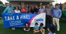 Media Call: Toowoomba locals hike with their hearts for children with autism