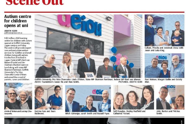 Albert & Logan News: Autism centre for children opens at uni