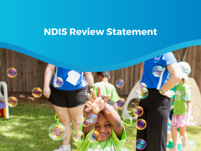Leading early intervention provider on the NDIS Review